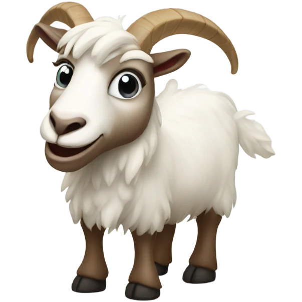 Merry Christmas goat emoji