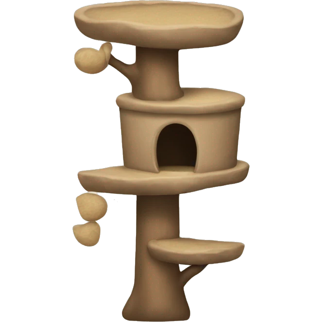 Cat tree tower emoji