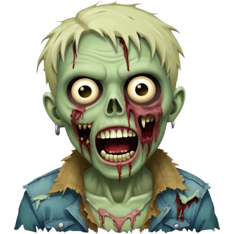 singer zombie emoji