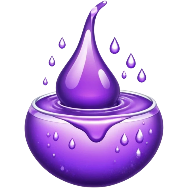 glitter purple remedy emoji