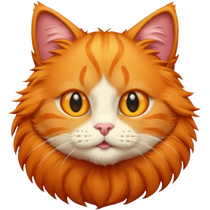 orange cat emoji