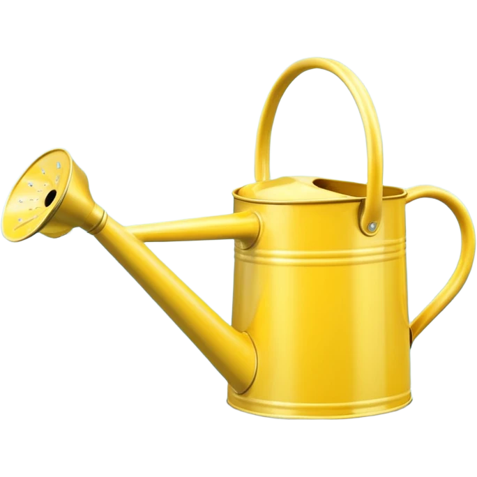 Yellow garden watering can emoji