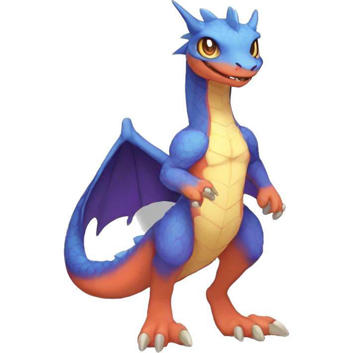 Anthro Sona Fakemon Reptilian Draco Full Body emoji