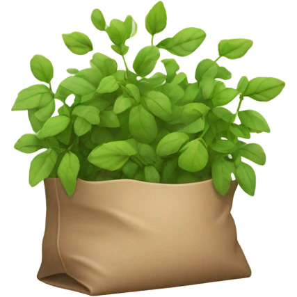 Bag of tree emoji