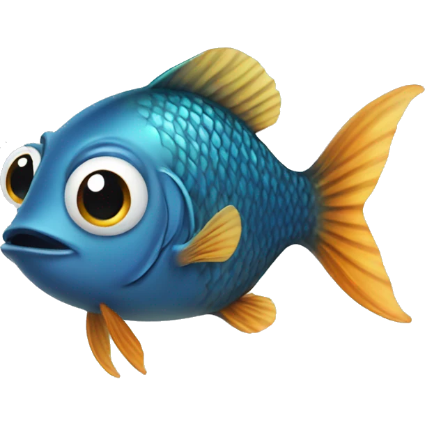 A fish emoji