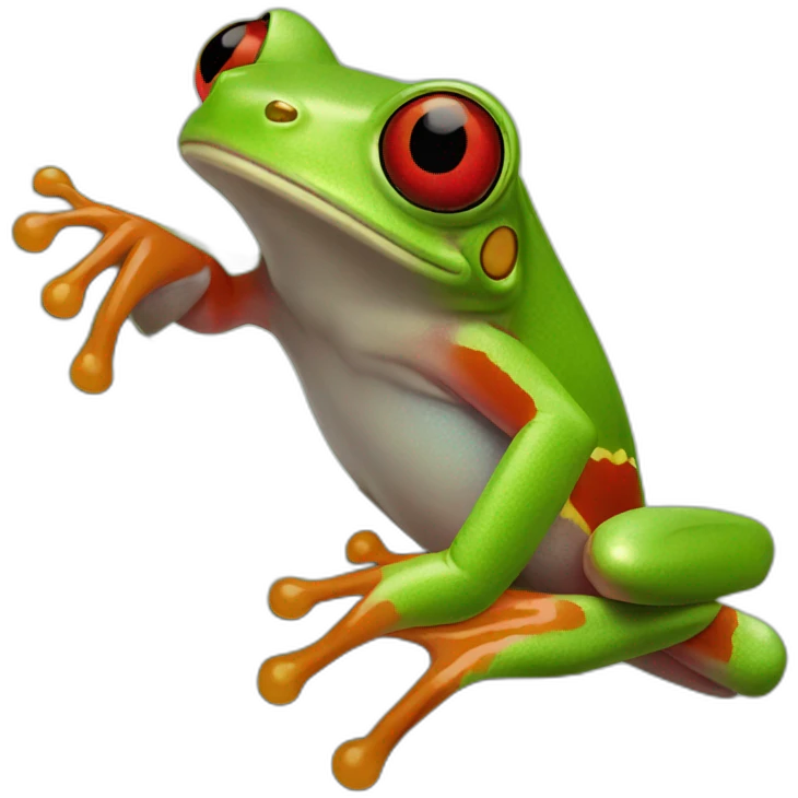 Red Eye Tree Frog emoji