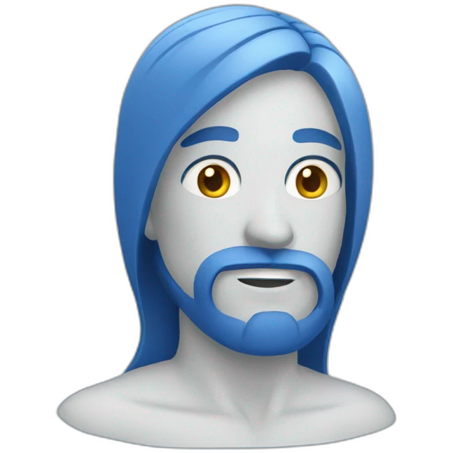 blue emoji