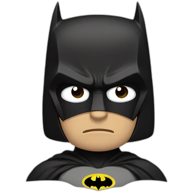 sad batman emoji