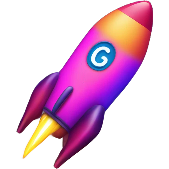 rocket Neon grocery shop sign
 market  emoji