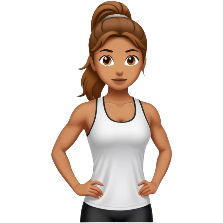 Woman Personal Trainer stand emoji