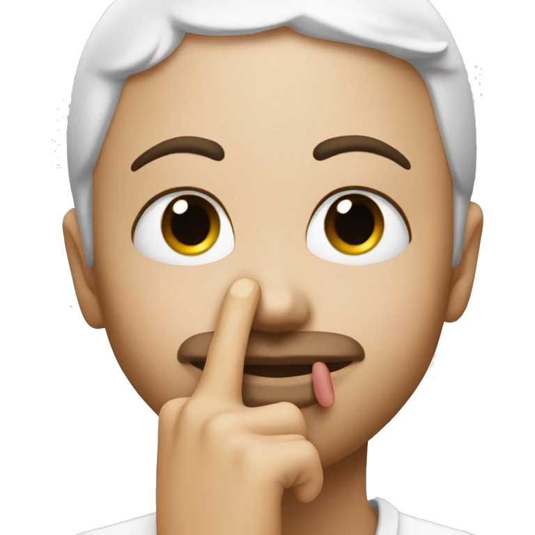 Kissy face with peace hand emoji