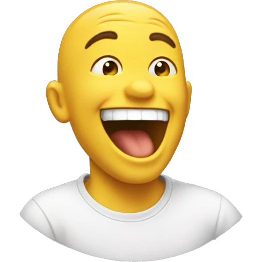 laughing emoji