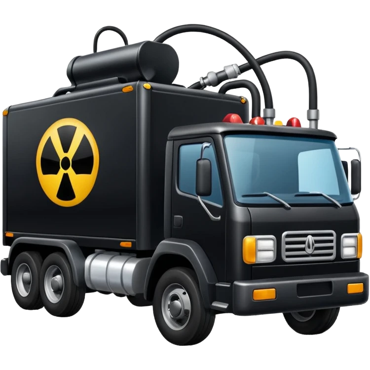 insecticider truck black emoji