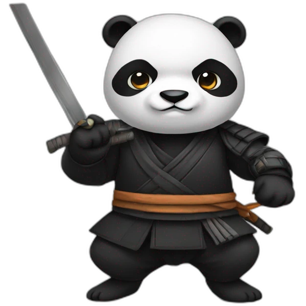 Panda Ninja emoji