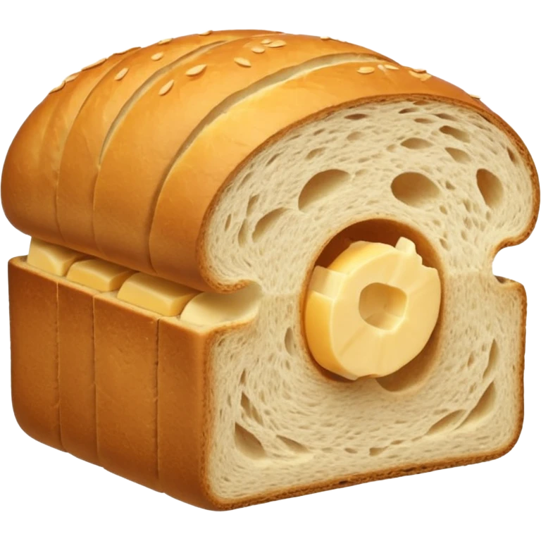 i dont need any hole or butter just simple bread load sliced  emoji