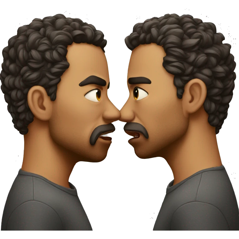 angry kiss emoji