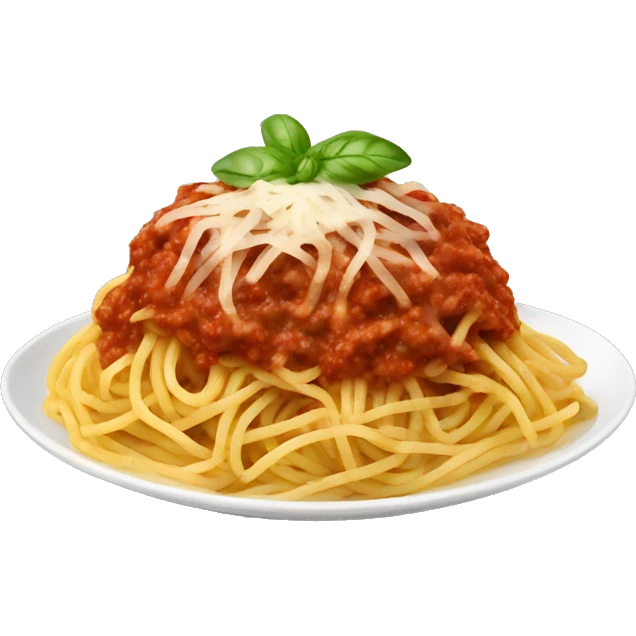 Spaghetti Bolognese  emoji