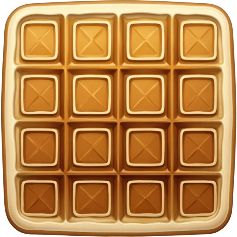 create a waffle emoji emoji