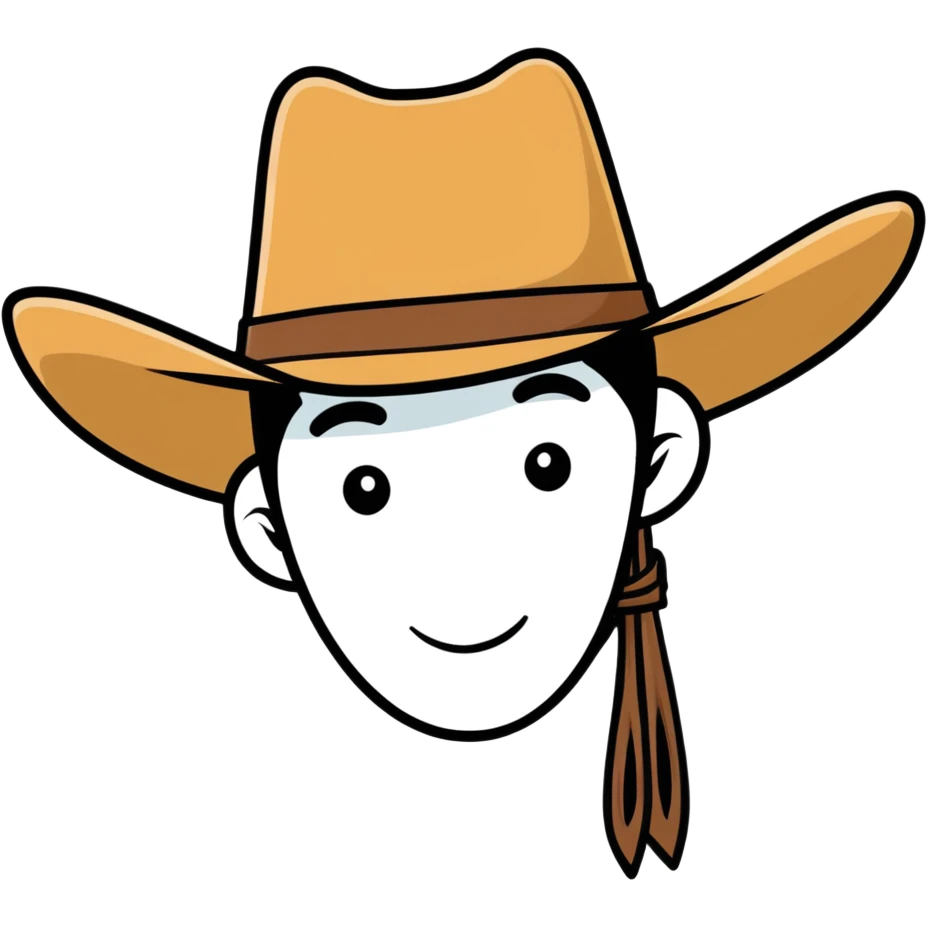 Cowboy hat emoji