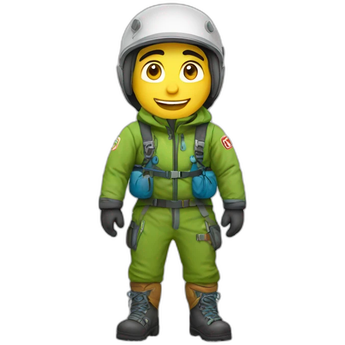 Alpiniste emoji