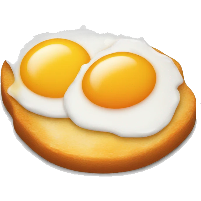 fried eggs emoji