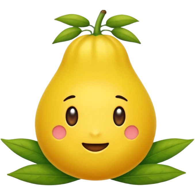 Ararajuba amarela com a ponta da asa verde emoji