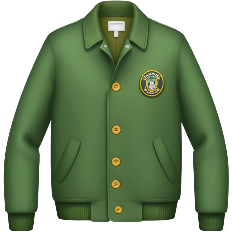 Green jacket emoji