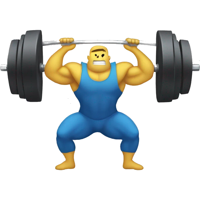 gym weights emoji