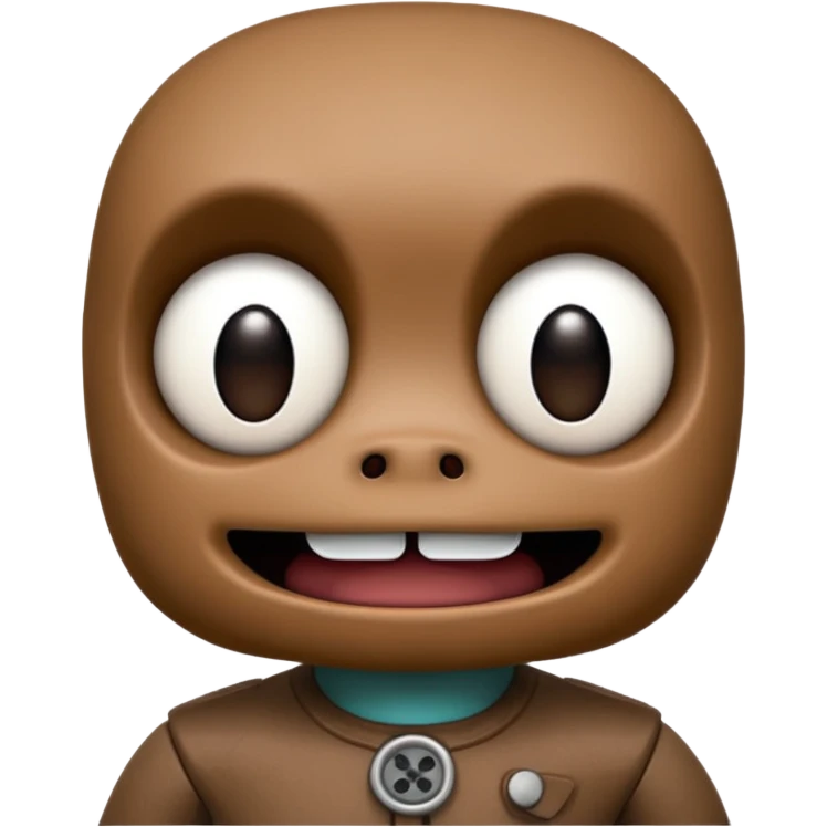 Sackboy looking surprised emoji