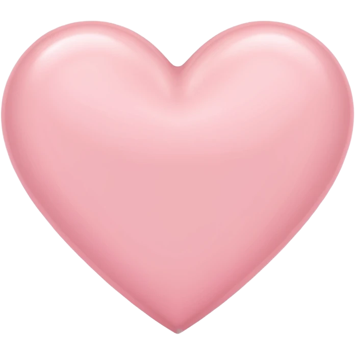 pale pink heart emoji