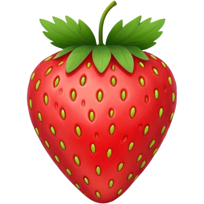 strawberry emoji