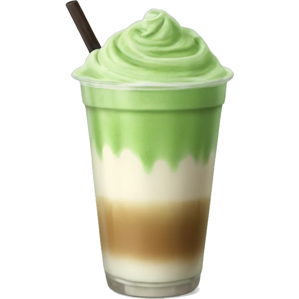 ICE Matcha Latte  emoji