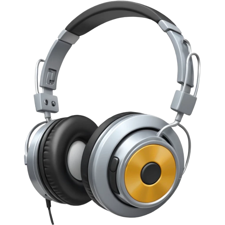 circular walkman with an headphone emoji