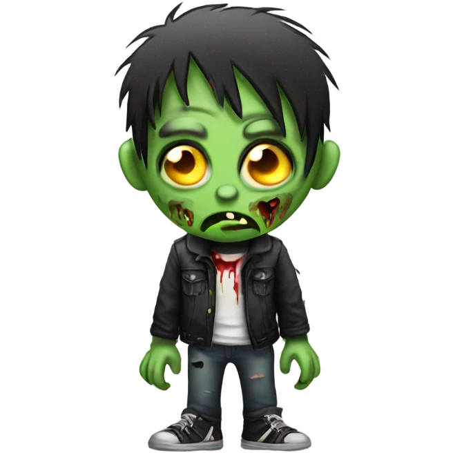 Emo zombie emoji