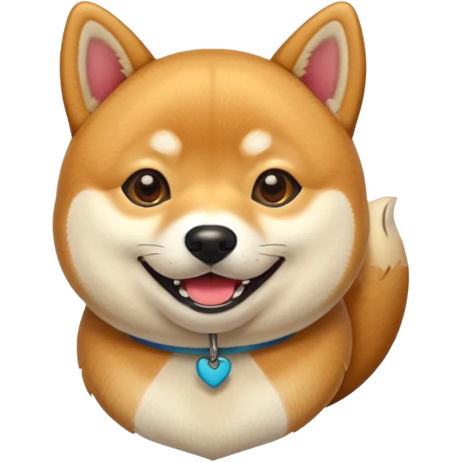 create shiba stickers please emoji