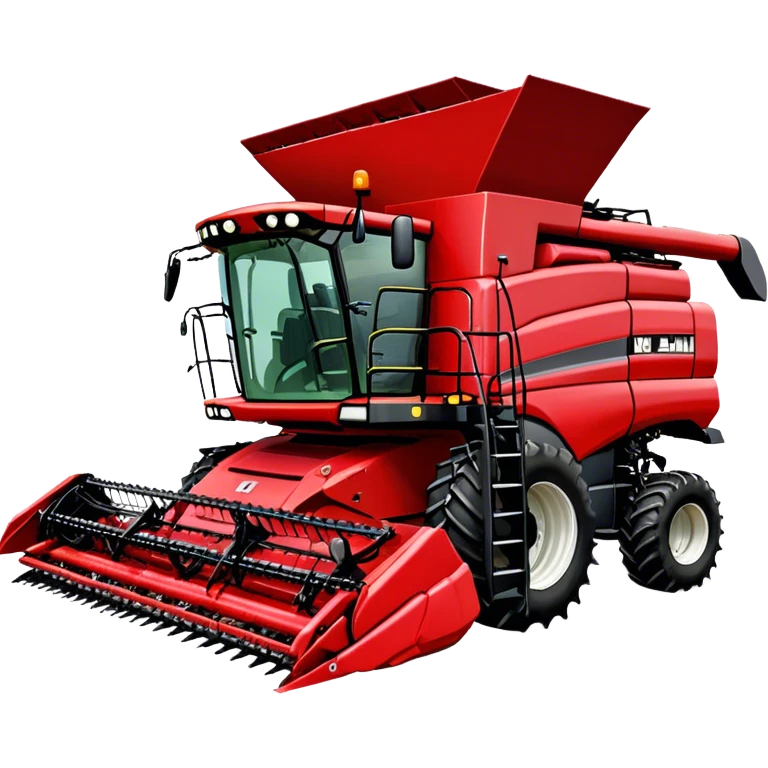 Combine Harvester - Case IH 8250 (Model Year: 2022) (Iconic colour: Red) emoji
