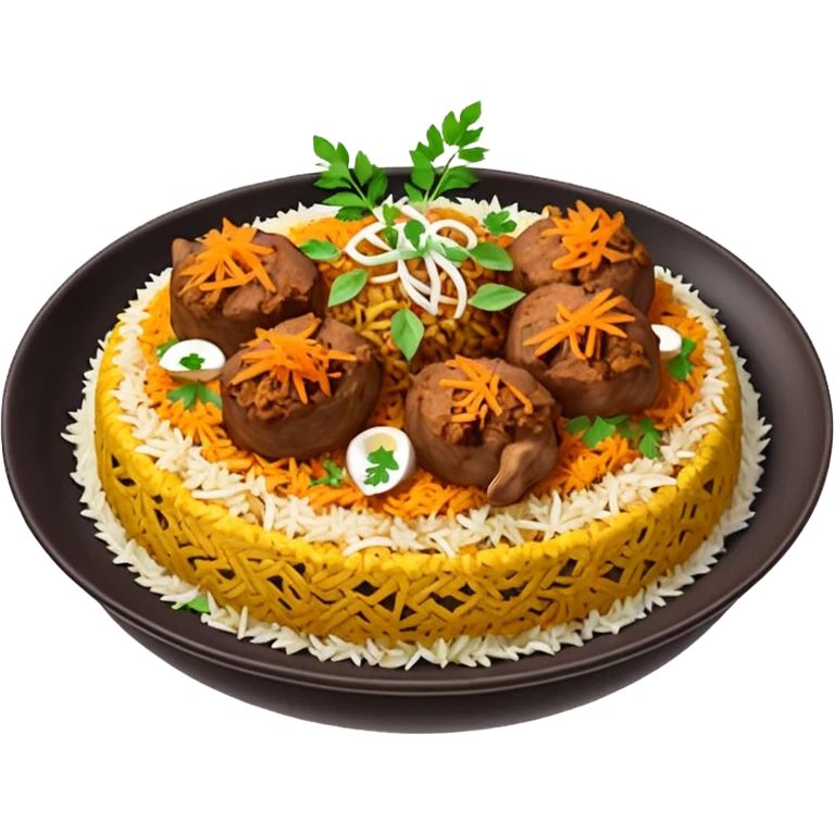 Hyderabadi Mutton Dum Biryani emoji