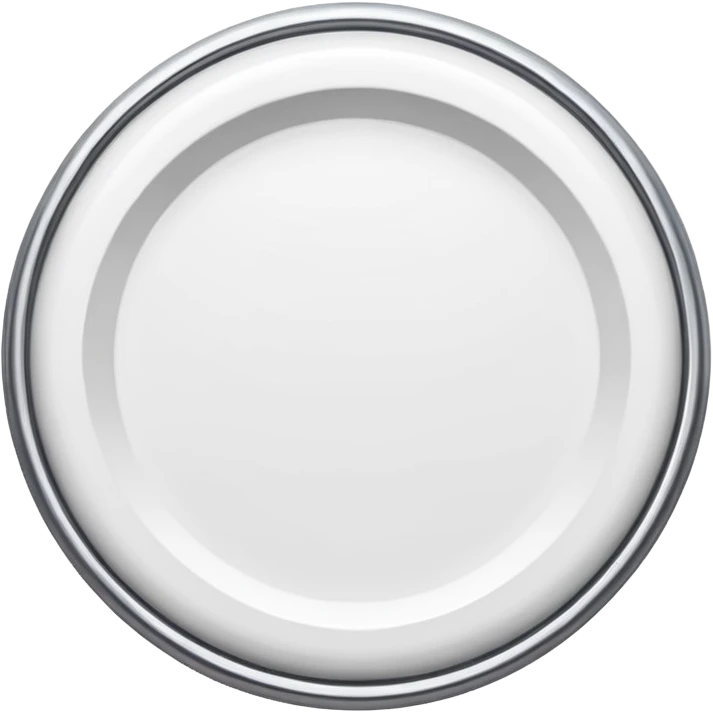 white badge emoji, simple, clean, rounded shape, white color, no text emoji