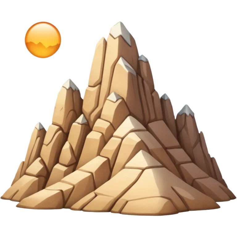 mountains in Texas emoji
