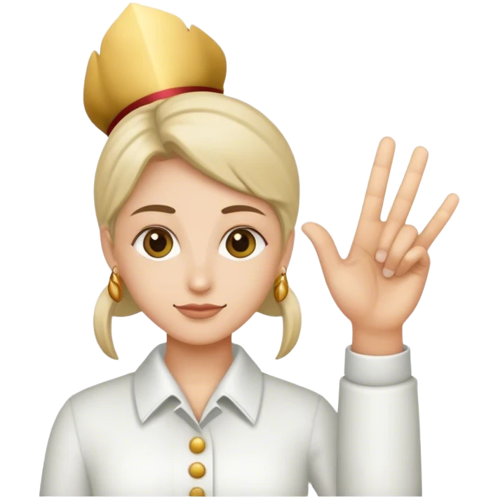 hand sign for sigma alpha iota emoji