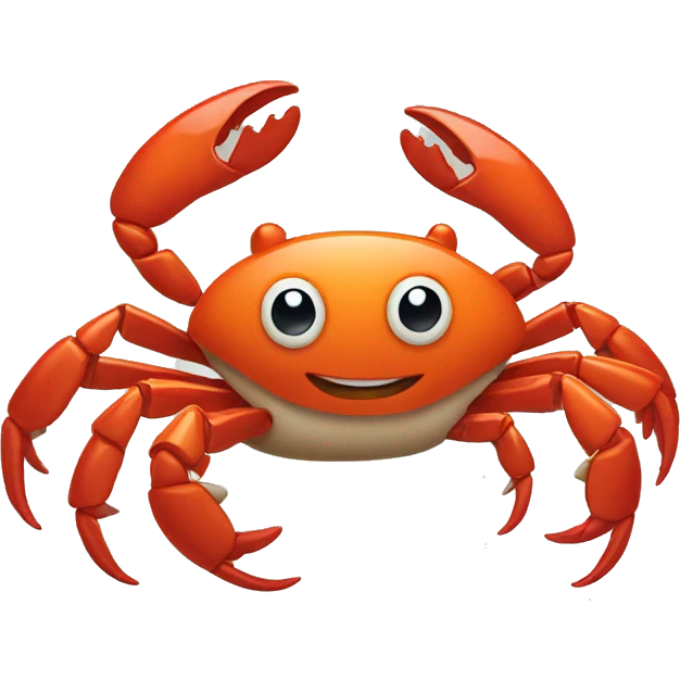 Dancing crab emoji