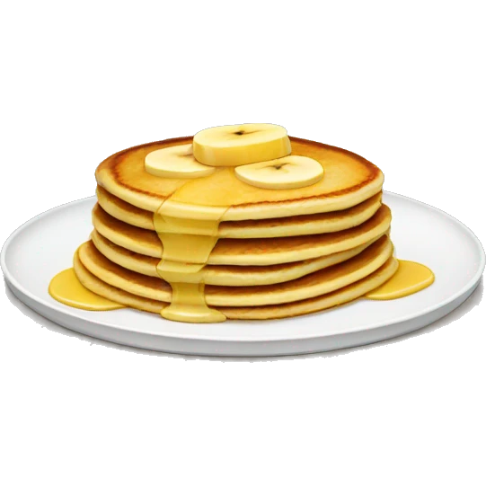 Banana pancakes  emoji
