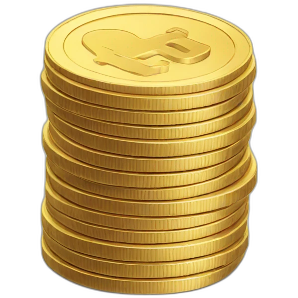 STACKING COIN emoji