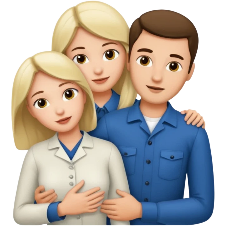 a woman having fucking with a man missionary sex position  emoji