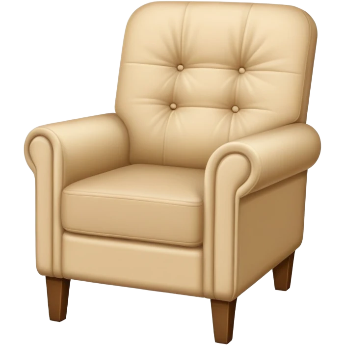 Comfortable chair emoji