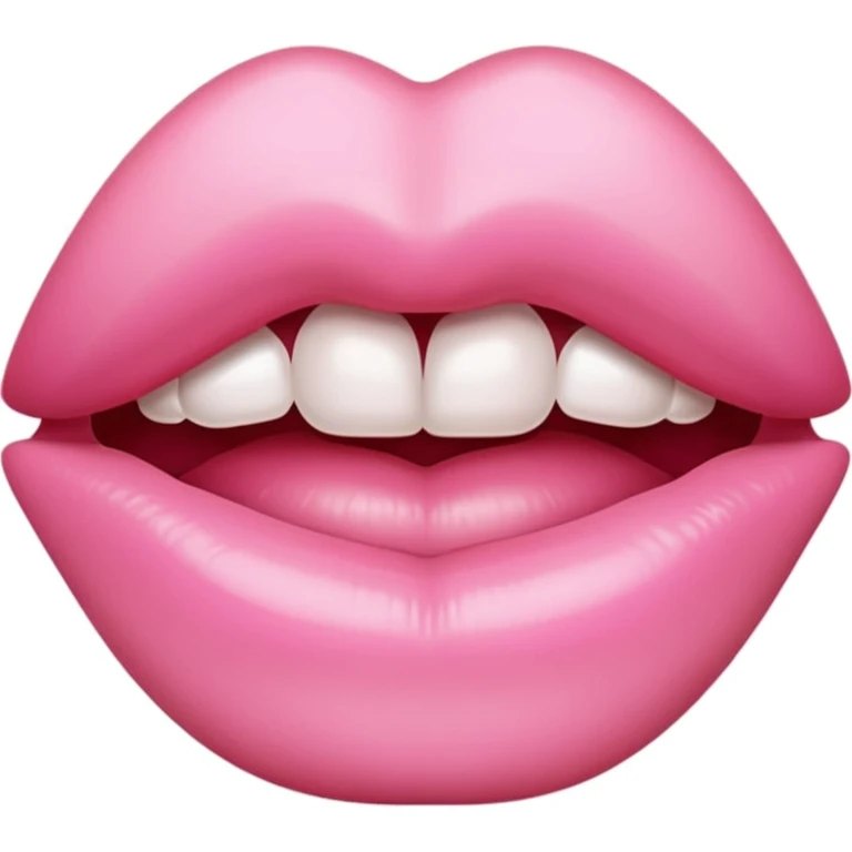 Aesthetic Lips Emoji emoji