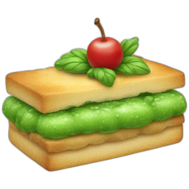Canapé vert emoji