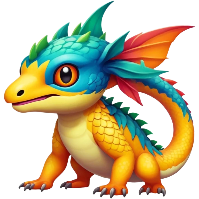 Exotic Fakémon-creature emoji