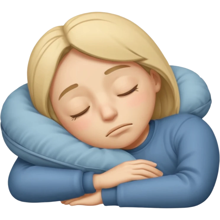Sleepy Character zzz emoji