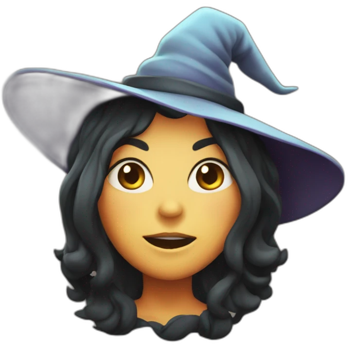 haloowen witch emoji